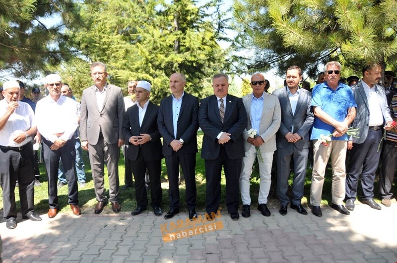 Karaman'da Kurban Bayramı Öncesinde Şehitlikler Ziyaret Edildi 11