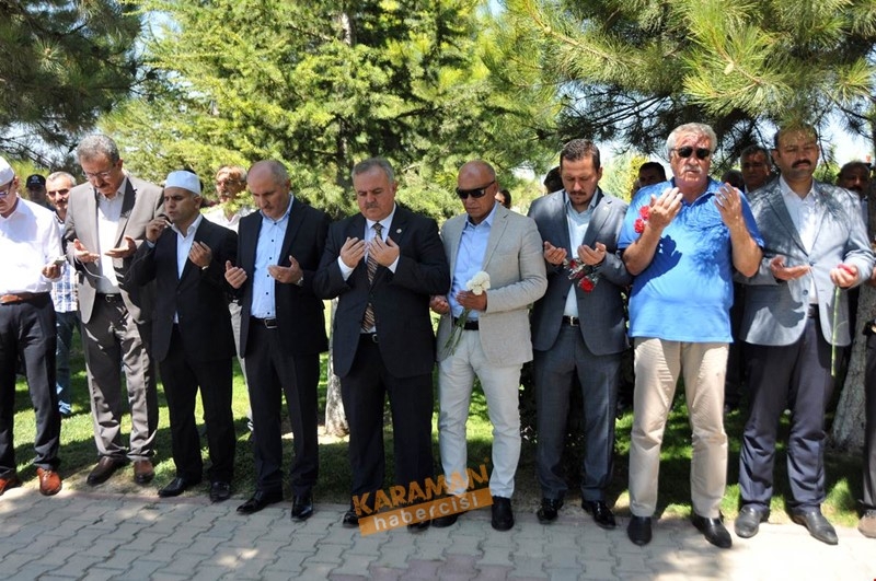 Karaman'da Kurban Bayramı Öncesinde Şehitlikler Ziyaret Edildi 13