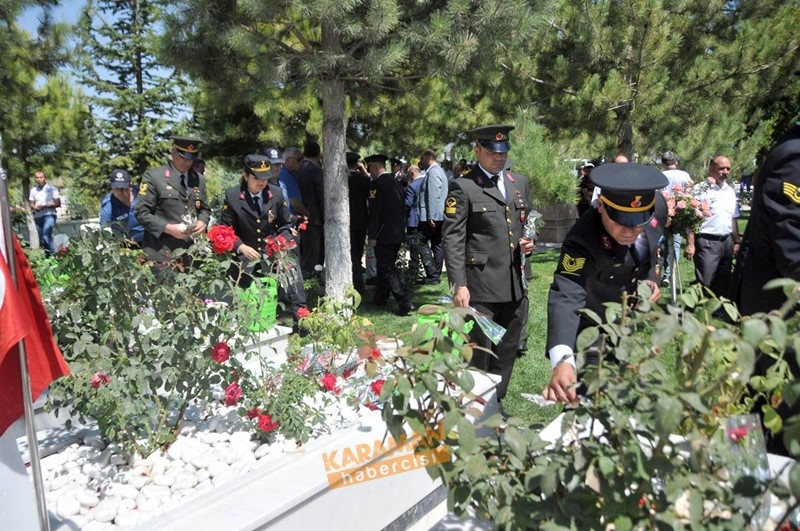 Karaman'da Kurban Bayramı Öncesinde Şehitlikler Ziyaret Edildi 17