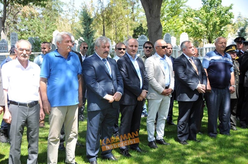 Karaman'da Kurban Bayramı Öncesinde Şehitlikler Ziyaret Edildi 3