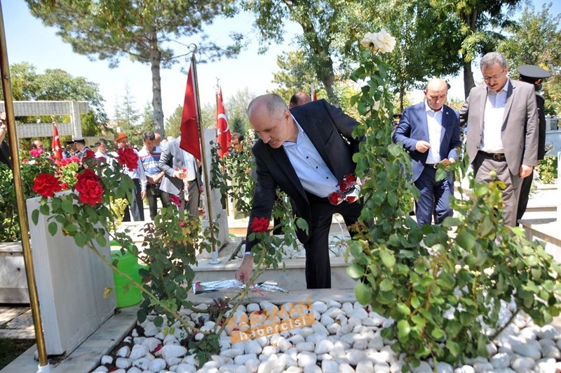 Karaman'da Kurban Bayramı Öncesinde Şehitlikler Ziyaret Edildi 9