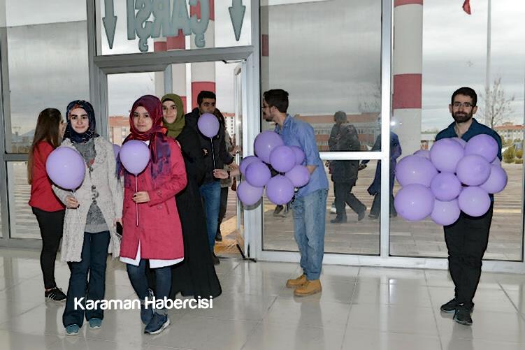 KMÜ Öğrencilerinden Kadınlara Jest 2