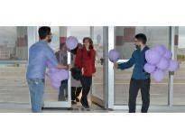 KMÜ Öğrencilerinden Kadınlara Jest