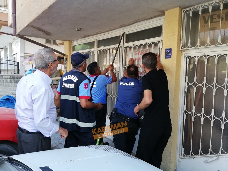 Karaman'da Tutuşan Odunlar Vatandaşları Sokağa Döktü 3