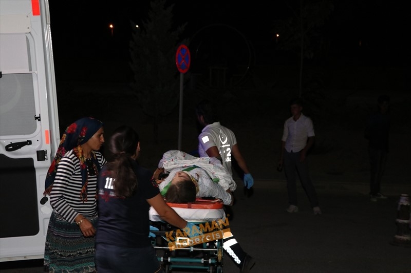 Karaman'da Trafik Kazası 1