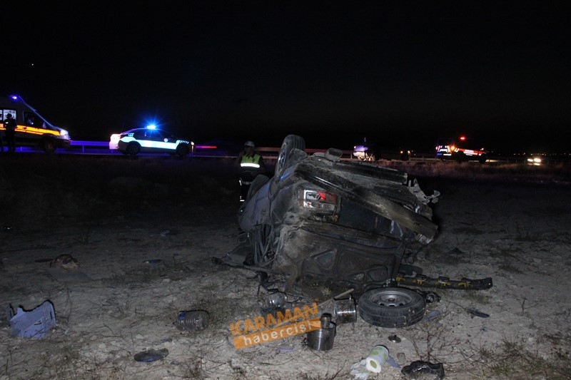 Karaman'da Trafik Kazası 11