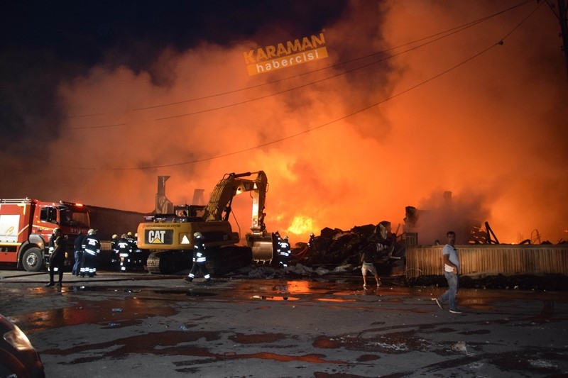 Konya Marangozcular Sanayi Sitesi Büyük Yangın - Marsan Yangın 10