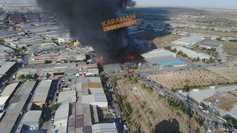 Konya Marangozcular Sanayi Sitesi Büyük Yangın - Marsan Yangın 12