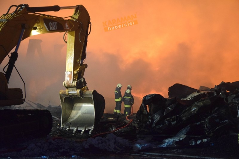 Konya Marangozcular Sanayi Sitesi Büyük Yangın - Marsan Yangın 13