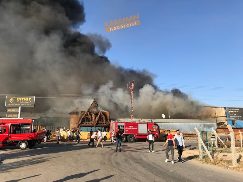Konya Marangozcular Sanayi Sitesi Büyük Yangın - Marsan Yangın 17