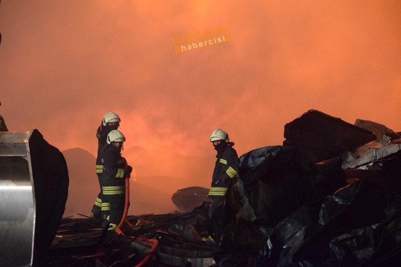 Konya Marangozcular Sanayi Sitesi Büyük Yangın - Marsan Yangın 2