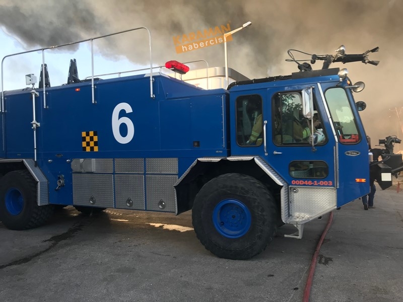 Konya Marangozcular Sanayi Sitesi Büyük Yangın - Marsan Yangın 21