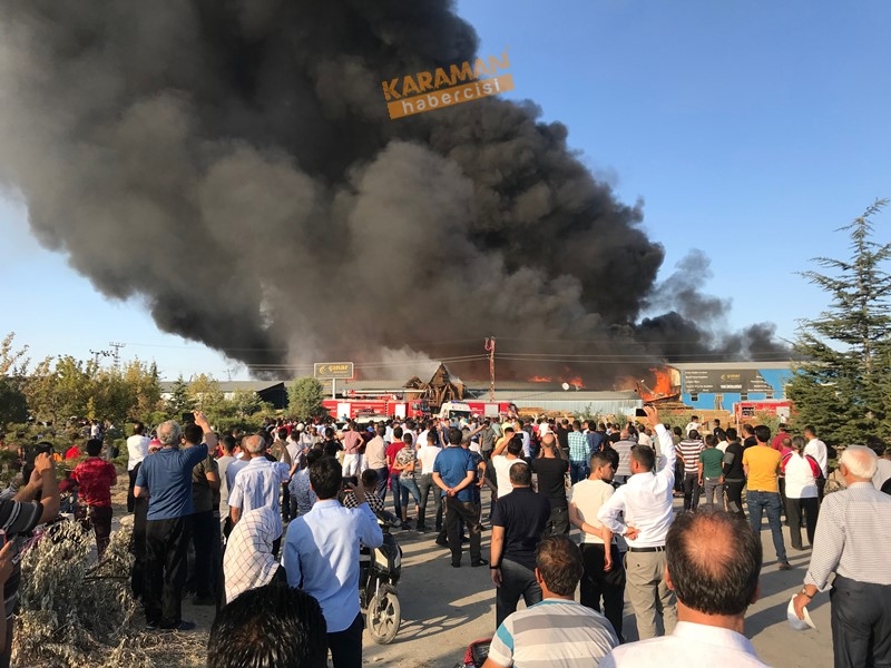 Konya Marangozcular Sanayi Sitesi Büyük Yangın - Marsan Yangın 24
