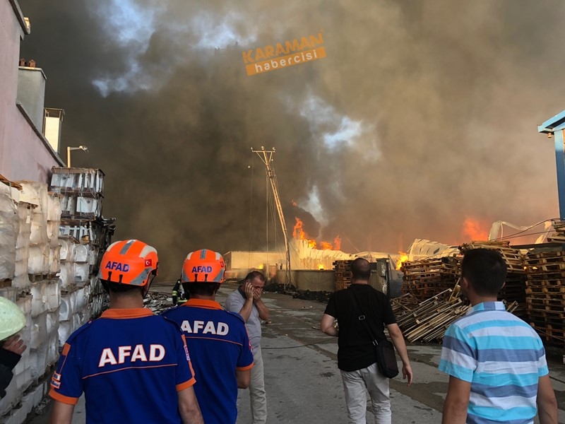 Konya Marangozcular Sanayi Sitesi Büyük Yangın - Marsan Yangın 30