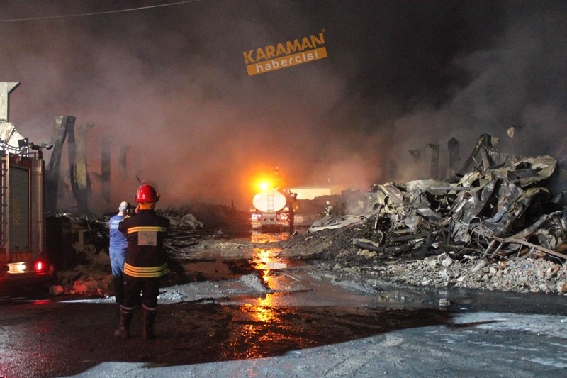 Konya Marangozcular Sanayi Sitesi Büyük Yangın - Marsan Yangın 33