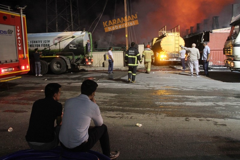 Konya Marangozcular Sanayi Sitesi Büyük Yangın - Marsan Yangın 35