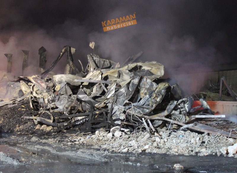 Konya Marangozcular Sanayi Sitesi Büyük Yangın - Marsan Yangın 36