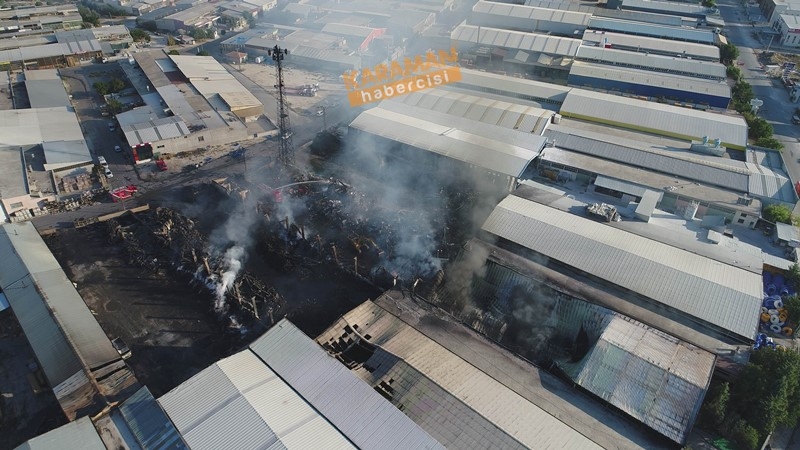 Konya Marangozcular Sanayi Sitesi Büyük Yangın - Marsan Yangın 39