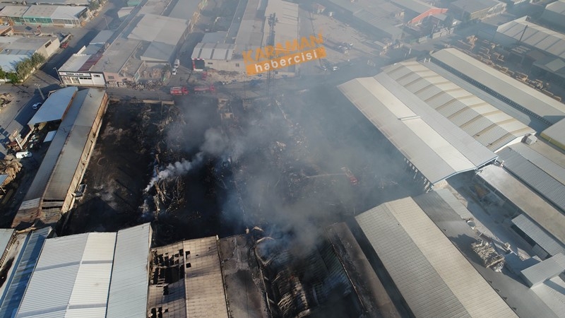 Konya Marangozcular Sanayi Sitesi Büyük Yangın - Marsan Yangın 41