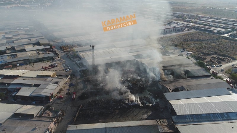 Konya Marangozcular Sanayi Sitesi Büyük Yangın - Marsan Yangın 42