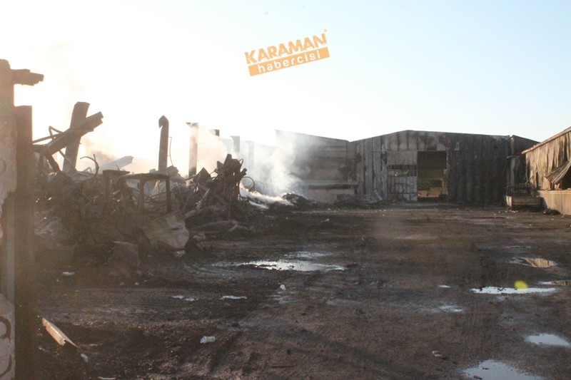 Konya Marangozcular Sanayi Sitesi Büyük Yangın - Marsan Yangın 43
