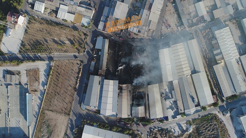 Konya Marangozcular Sanayi Sitesi Büyük Yangın - Marsan Yangın 45