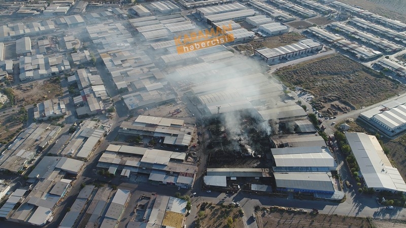 Konya Marangozcular Sanayi Sitesi Büyük Yangın - Marsan Yangın 46