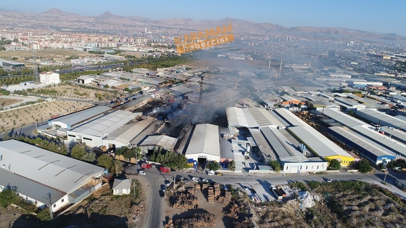 Konya Marangozcular Sanayi Sitesi Büyük Yangın - Marsan Yangın 48