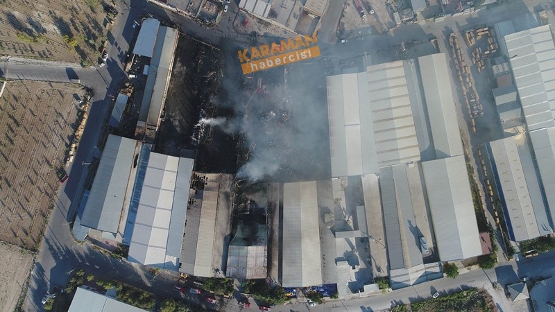 Konya Marangozcular Sanayi Sitesi Büyük Yangın - Marsan Yangın 49