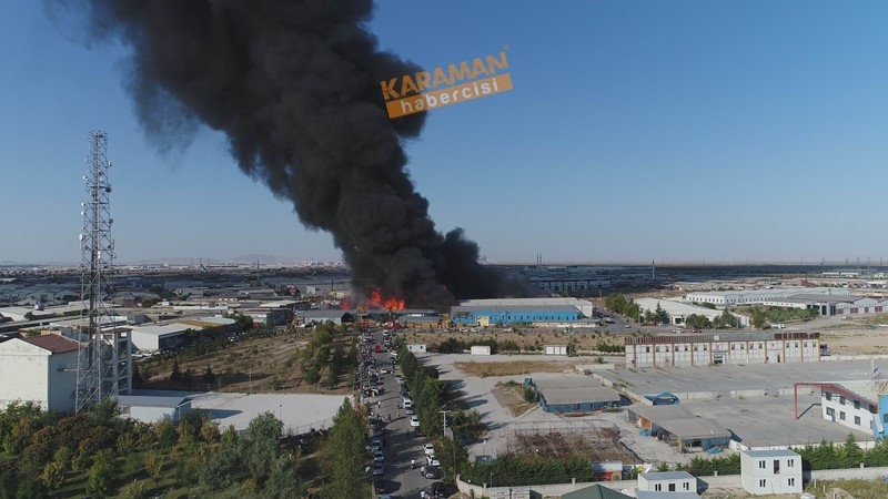 Konya Marangozcular Sanayi Sitesi Büyük Yangın - Marsan Yangın 5