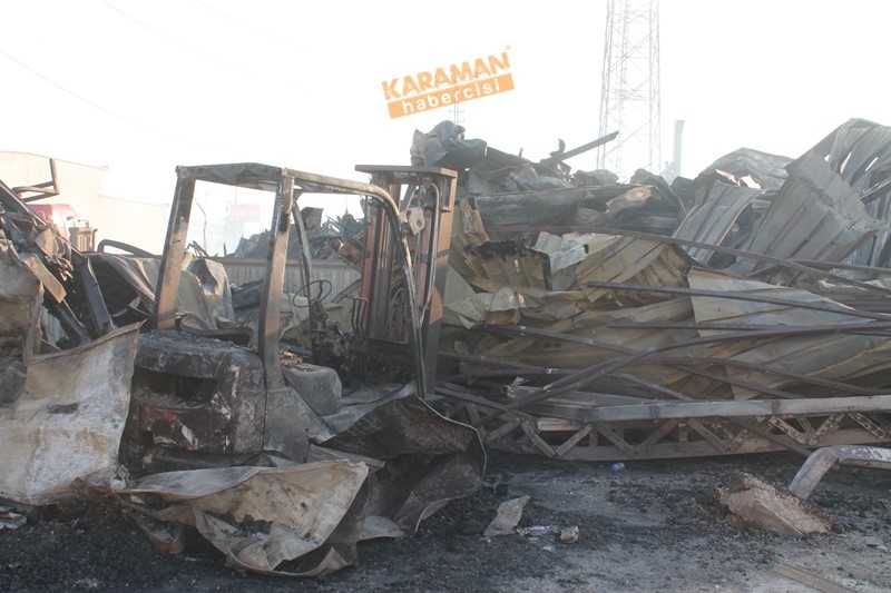 Konya Marangozcular Sanayi Sitesi Büyük Yangın - Marsan Yangın 50