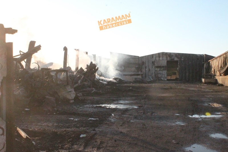 Konya Marangozcular Sanayi Sitesi Büyük Yangın - Marsan Yangın 52