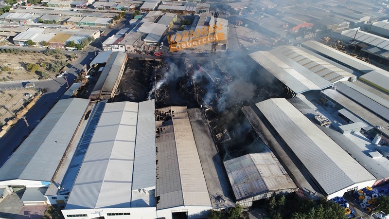 Konya Marangozcular Sanayi Sitesi Büyük Yangın - Marsan Yangın 53