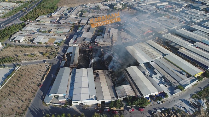Konya Marangozcular Sanayi Sitesi Büyük Yangın - Marsan Yangın 54