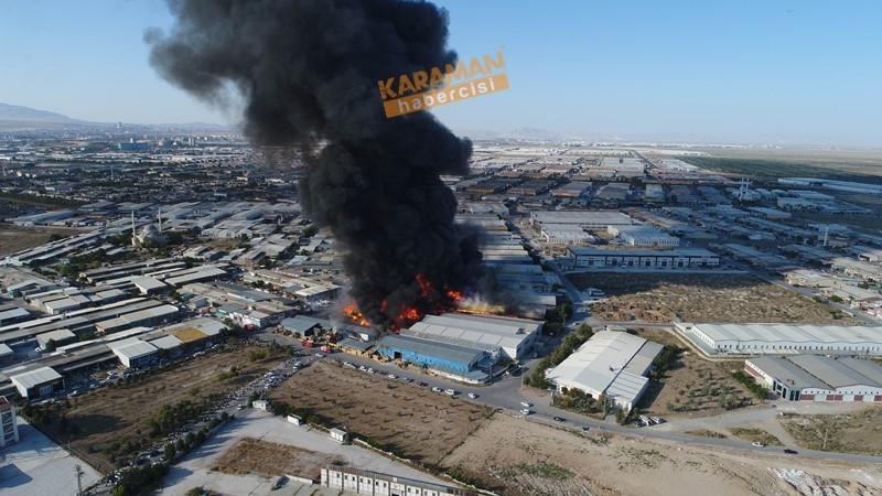 Konya Marangozcular Sanayi Sitesi Büyük Yangın - Marsan Yangın 7