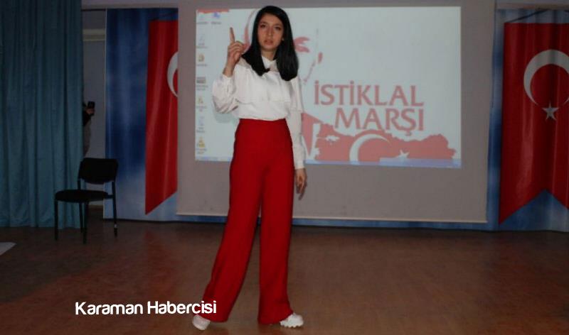 İstiklal Marşını Güzel Okuma Yarışması 8