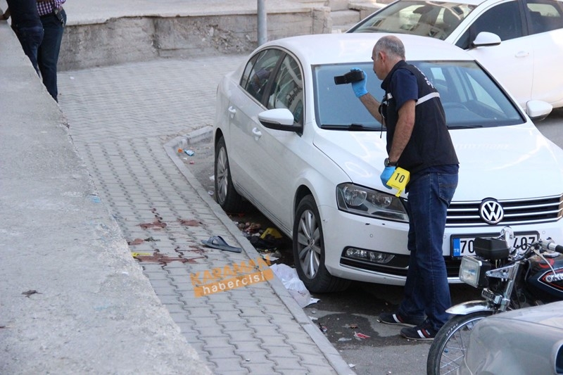 Karaman’da Sokak Ortasında Silahlı Saldırı 1