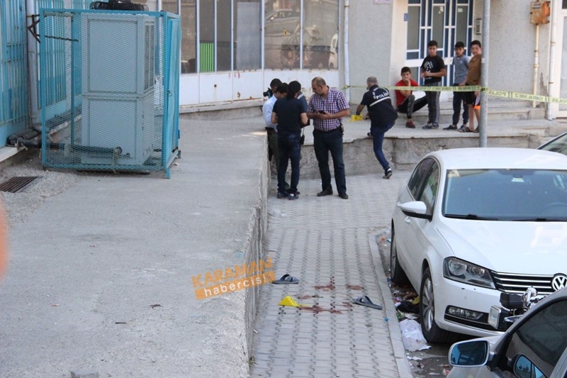 Karaman’da Sokak Ortasında Silahlı Saldırı 2