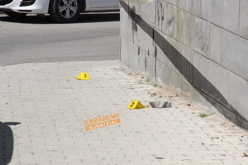 Karaman’da Sokak Ortasında Silahlı Saldırı 3
