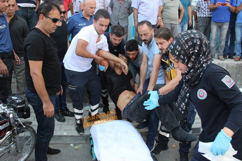 Karaman’da Sokak Ortasında Silahlı Saldırı 4