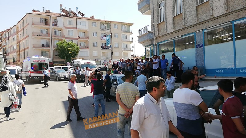 Karaman’da Sokak Ortasında Silahlı Saldırı 6