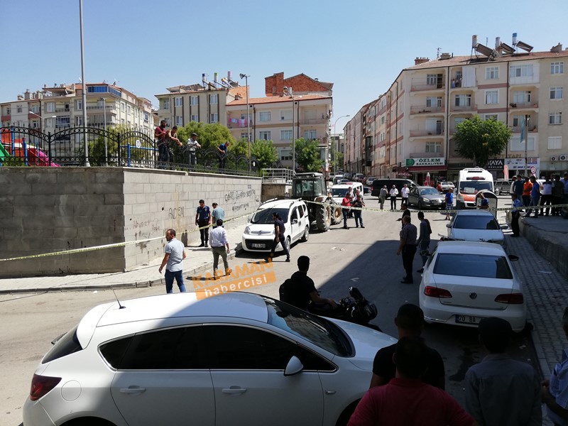 Karaman’da Sokak Ortasında Silahlı Saldırı 8