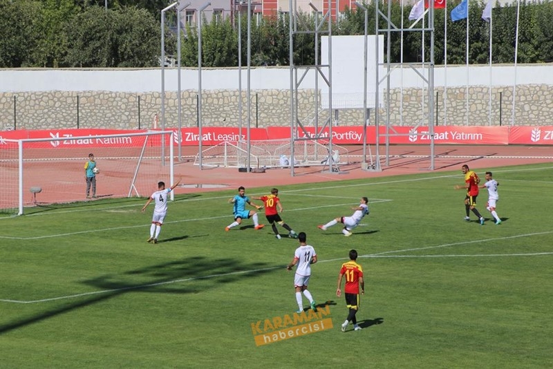 Karaman Belediyespor Yozgatspor'u tek golle devirdi 16