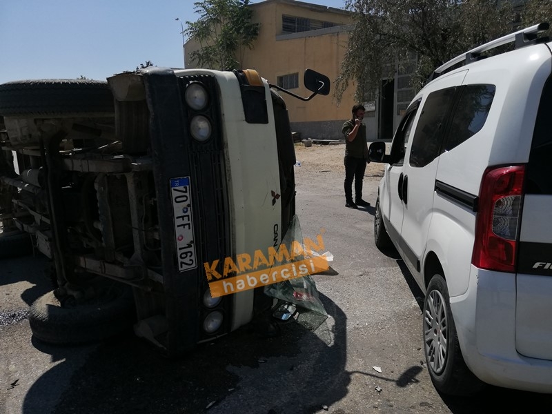 Yeni Sanayi Sitesinde Trafik Kazası 13