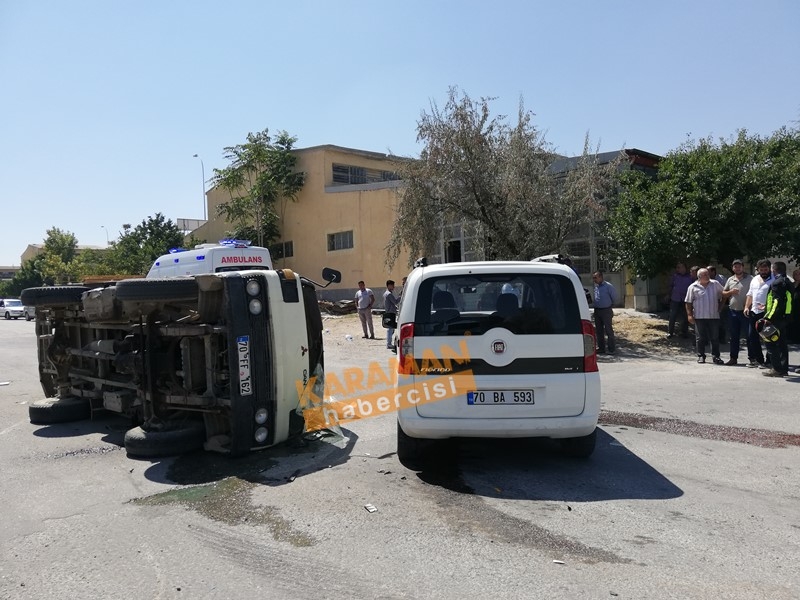 Yeni Sanayi Sitesinde Trafik Kazası 14