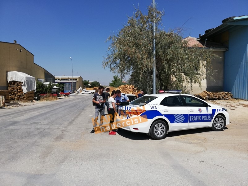 Yeni Sanayi Sitesinde Trafik Kazası 15