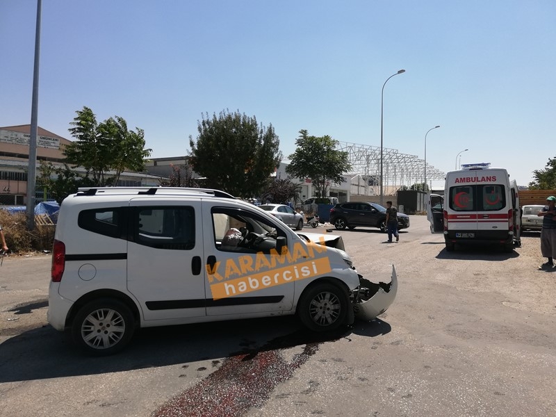 Yeni Sanayi Sitesinde Trafik Kazası 2