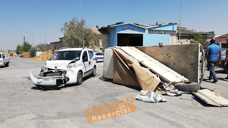 Yeni Sanayi Sitesinde Trafik Kazası 3