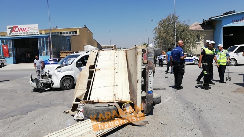 Yeni Sanayi Sitesinde Trafik Kazası 4