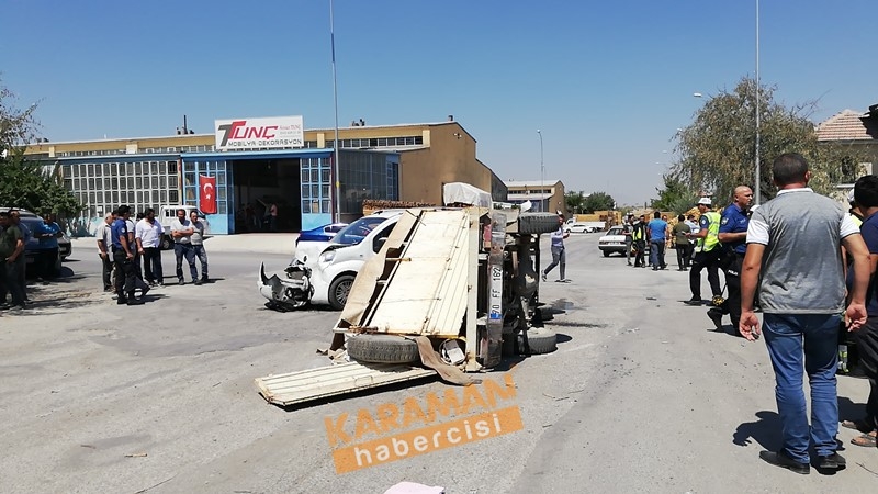 Yeni Sanayi Sitesinde Trafik Kazası 5